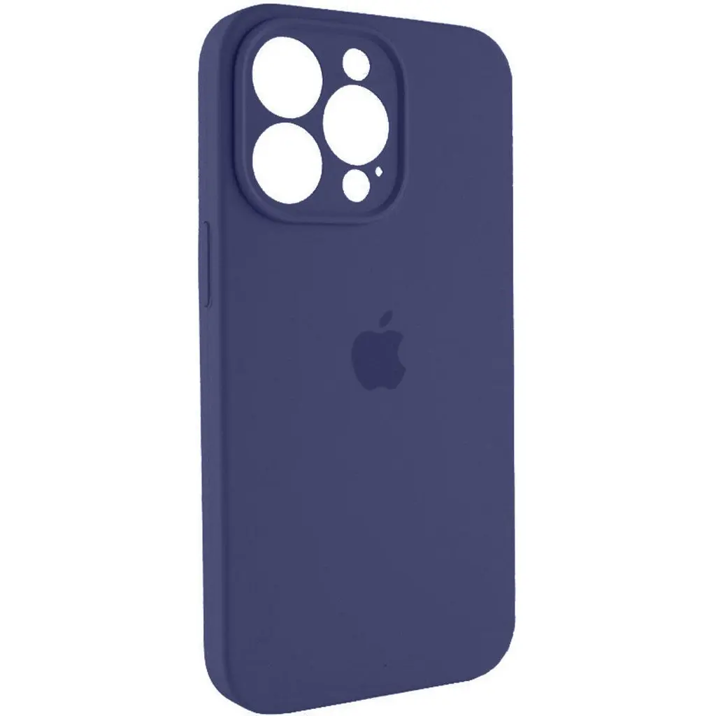 Чохол Silicone Case Camera Protect для Apple iPhone 16 Pro Max Dark Blue AA [117098] - фото 2