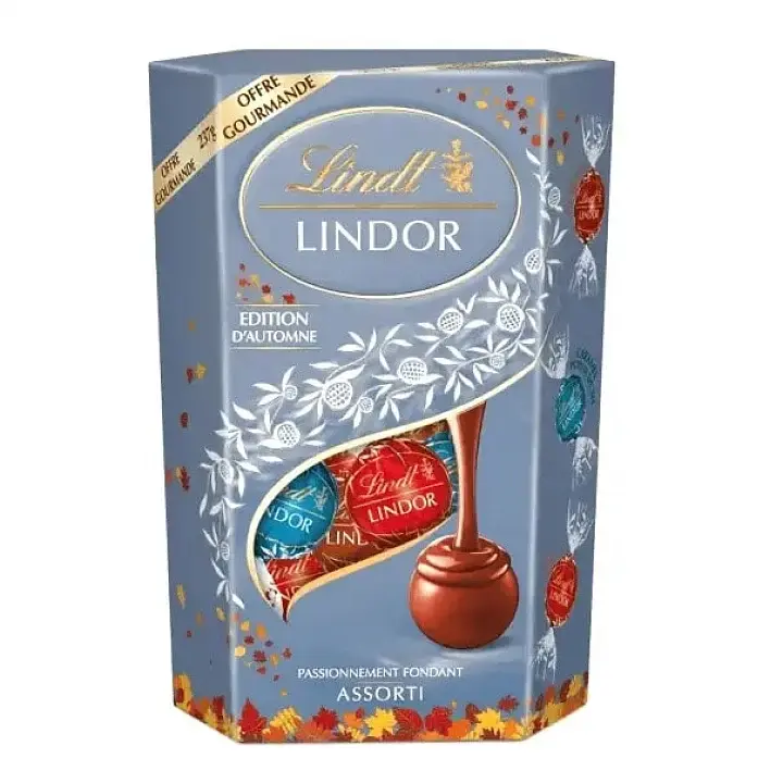 Шоколадні цукерки Lindt Lindor Assorti Autumn Edition 237g