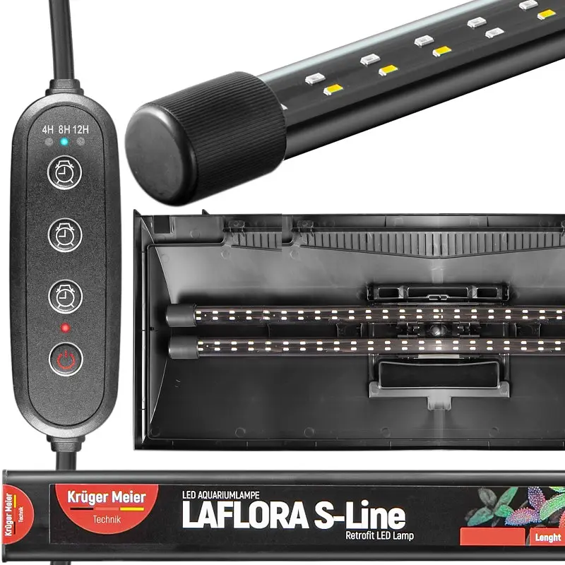 Світильник Kruger Meier LAFLORA S-Line 120 112 см 18W LED для акваріума з таймером - фото 7
