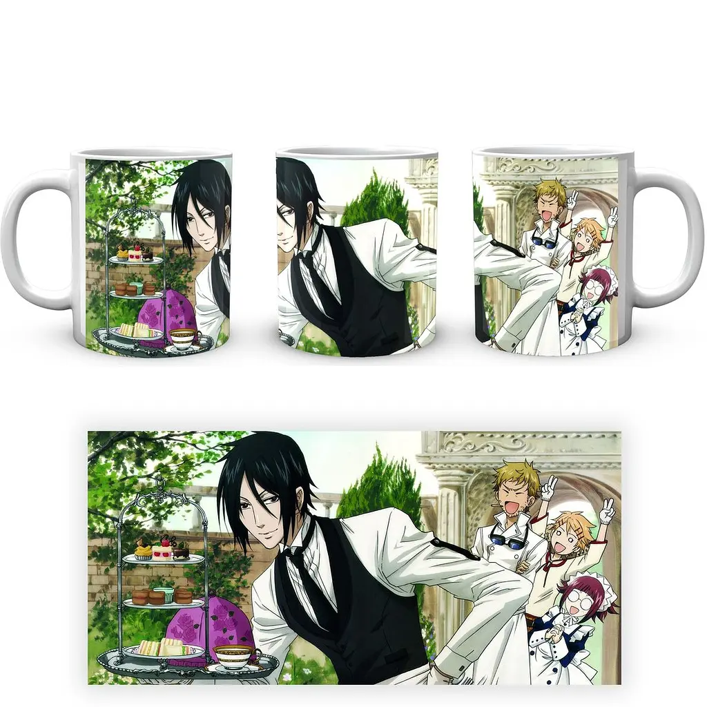 Кухоль GeekLand Black Butler Темний дворецкий Себастьян BLCKB 17 330 мл білий - фото 4