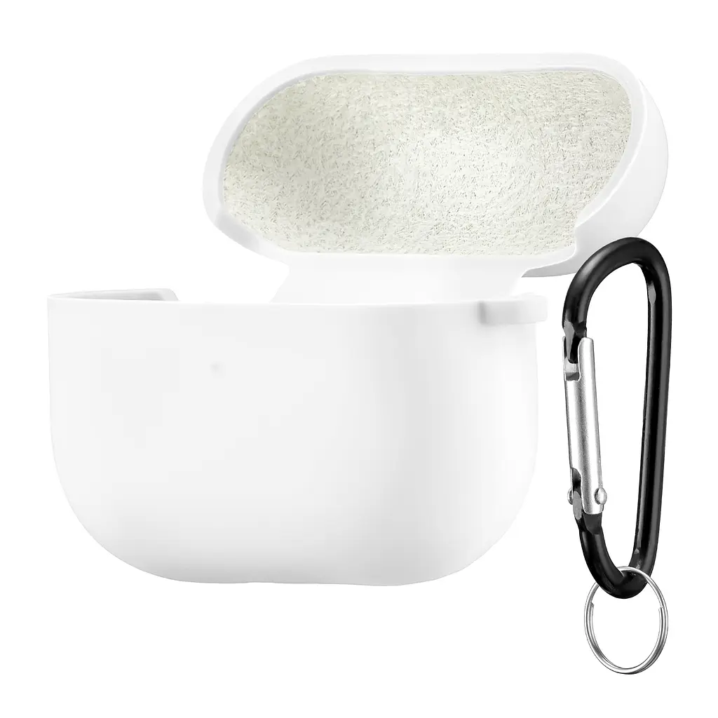 Чохол Silicone Case 2,5mm with microfiber for AirPods 3 White