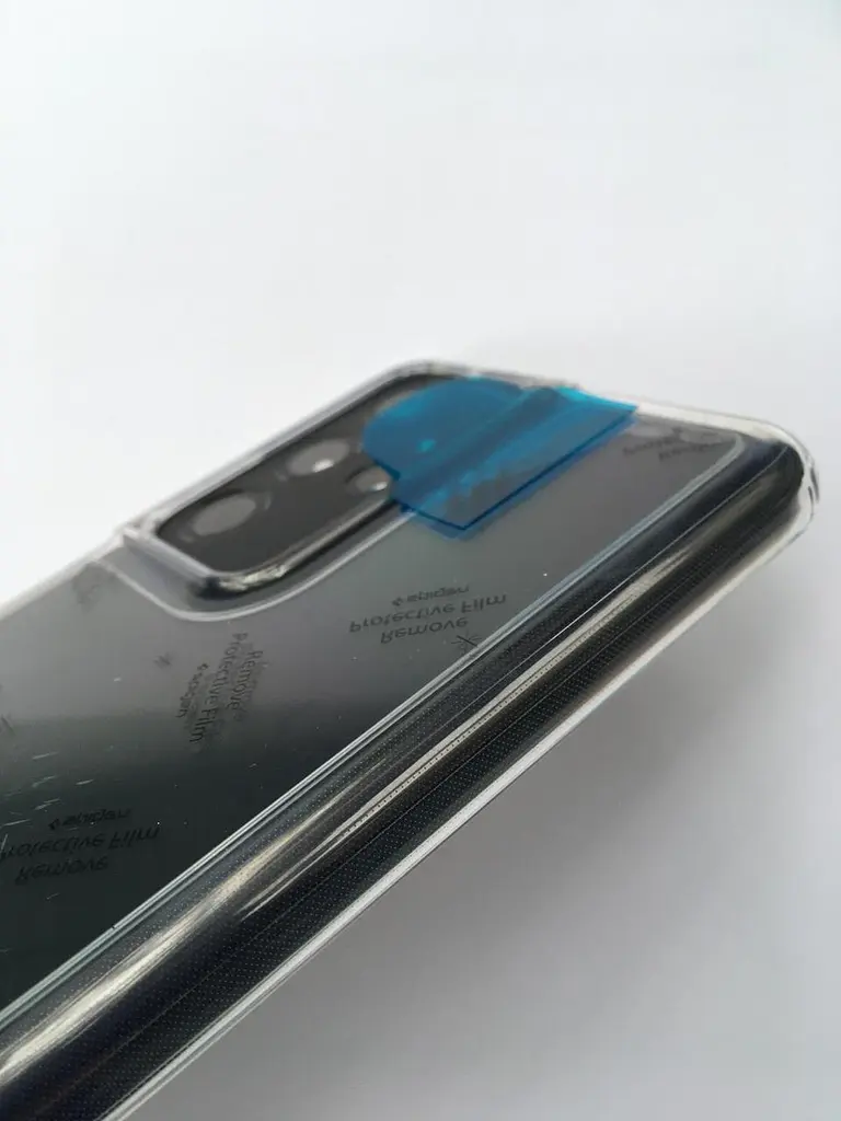 Чохол протиударний прозорий Spigen Ultra Hybrid Crystal ACS02351 для Samsung Galaxy S21 Ultra (6.8") Clear - фото 9