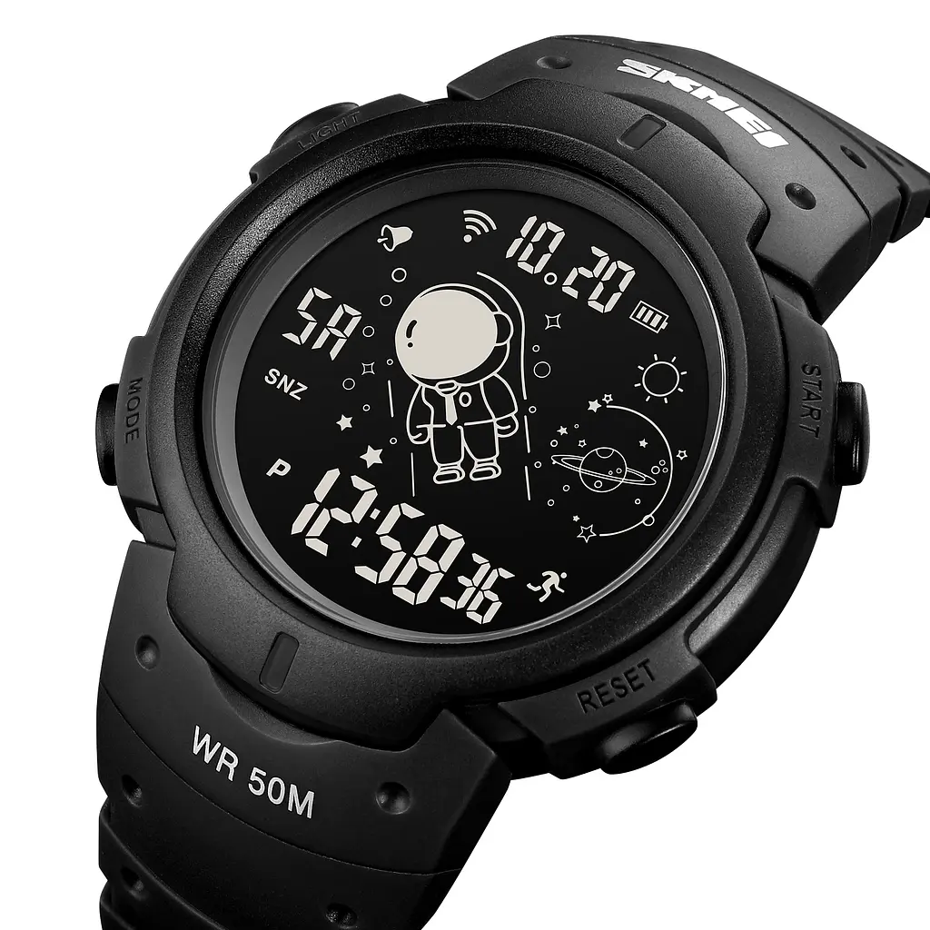 Часы наручные 1820BK Black Skmei acs0030565 - фото 2