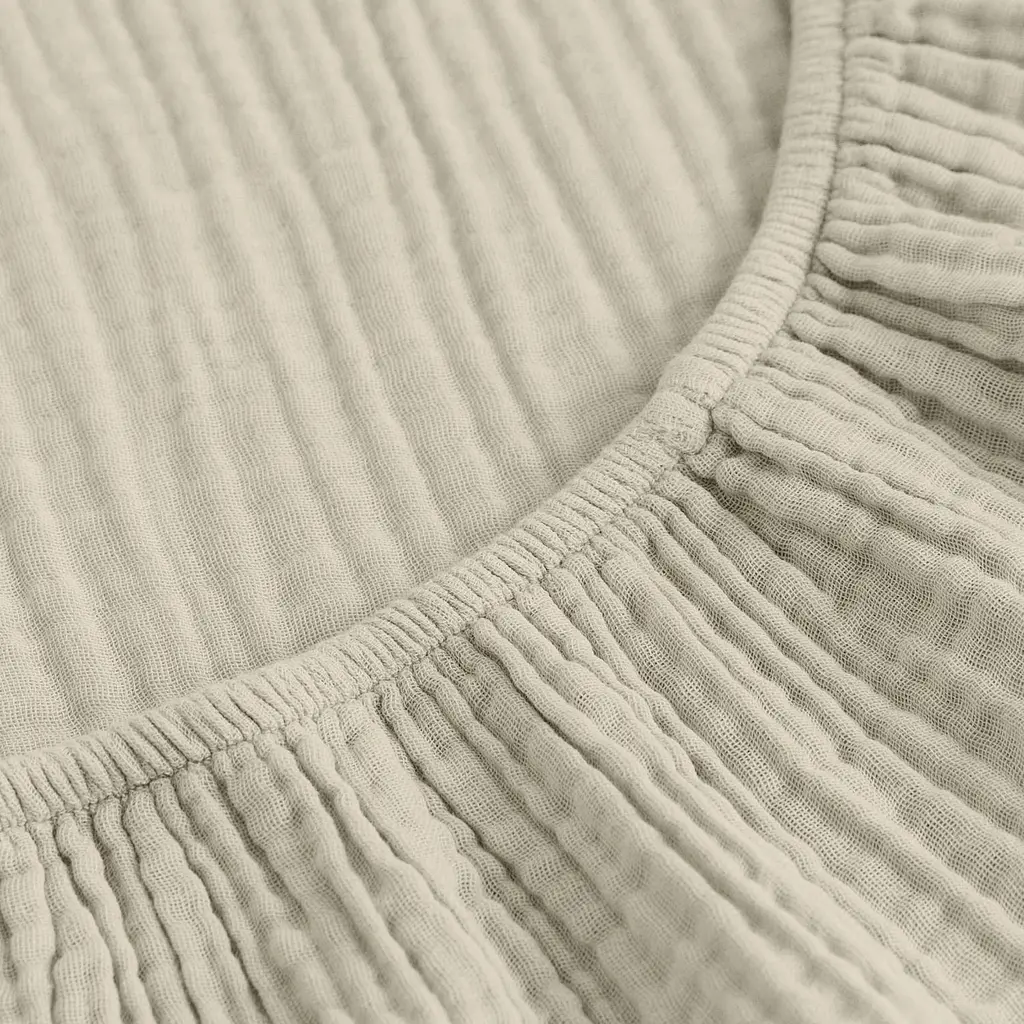 Простирадло на резинці муслін Cosas Quartz 200х200х20 см (07Muslin_Quartz_200x200x20) - фото 4
