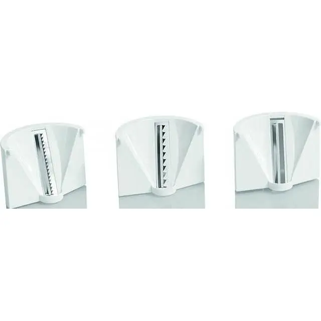 Овощерезка электрическая Bomann ME 470 CB 80 Вт нержавеющая сталь 3 насадки и отсек для хранения - фото 3