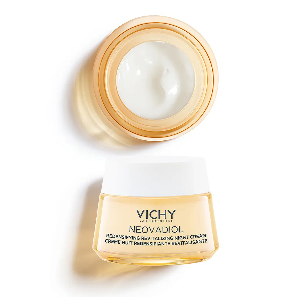 Нічний антивіковий крем Vichy Neovadiol з охолоджуючим ефектом, для збільшення щільності та відновлення тонусу шкіри обличчя 50 мл (MB421900) - фото 5