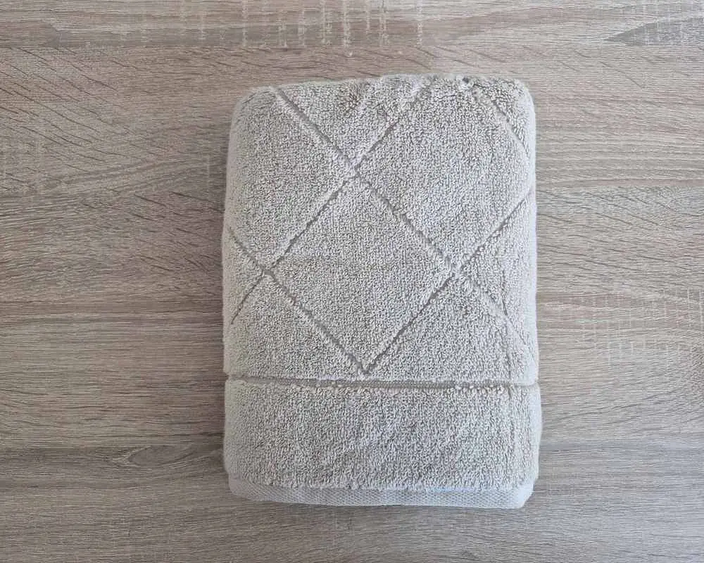Набір турецьких махрових рушників Cestepe MicroCotton Premium 3 штуки 50x90 Eva 2 щільність 600 г/м2 - фото 7