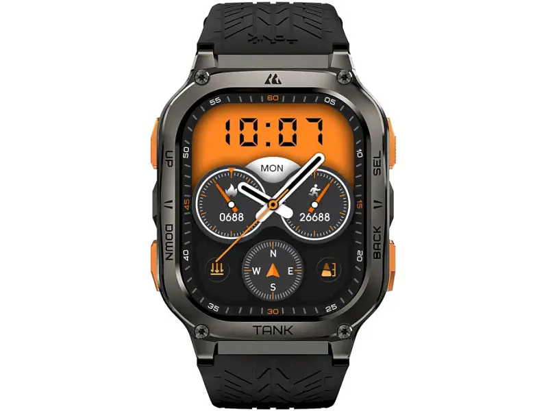 Смарт-годинник KOSPET Tank M3 Ultra Black - фото 2
