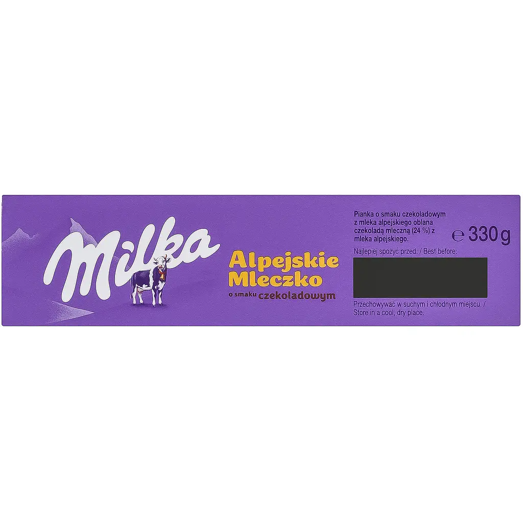 Цукерки Milka зі смаком шоколаду глазуровані молочним шоколадом 330 г - фото 6