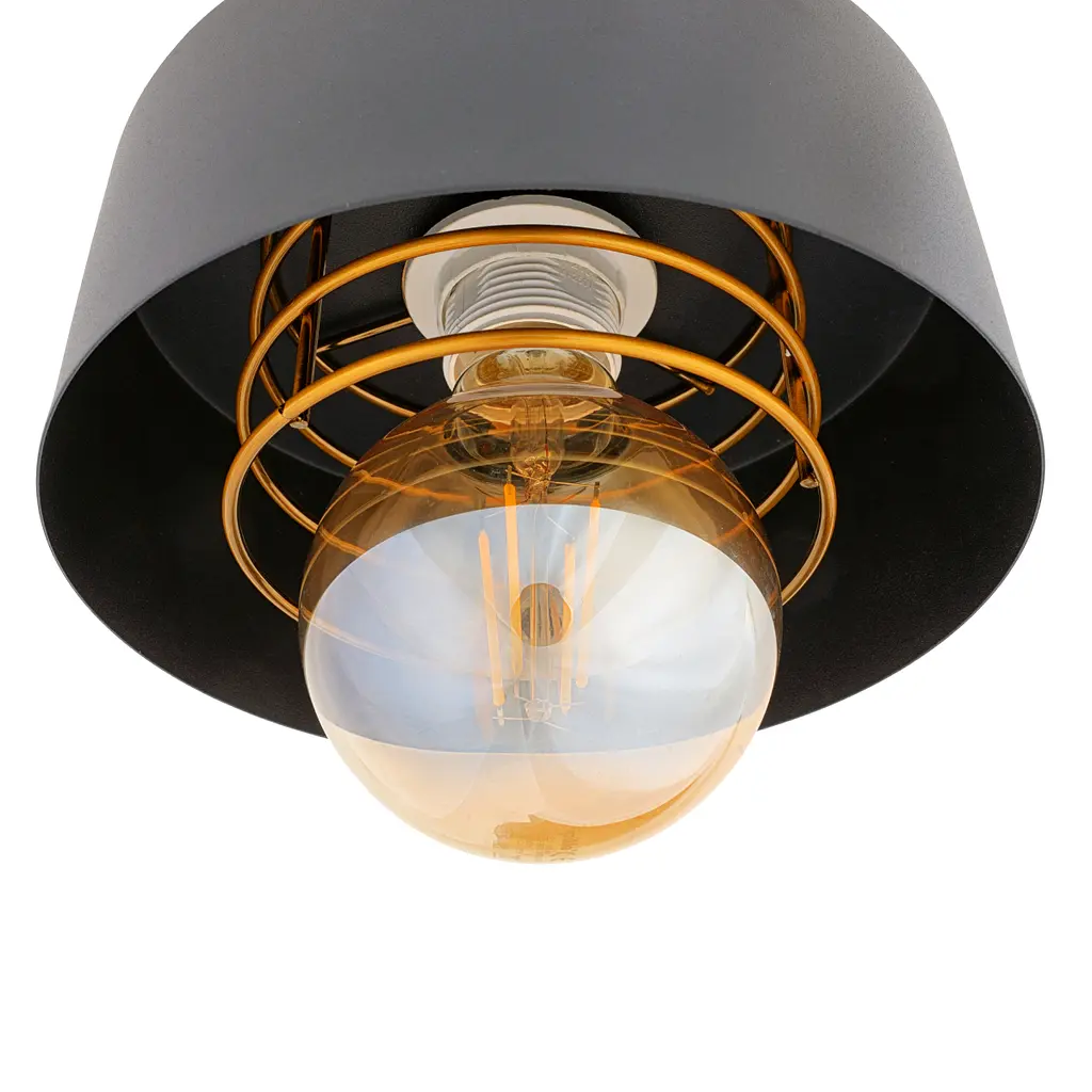 Люстра Brille потолочная лофт Е27 60W BK (BL-699C/1) - фото 4