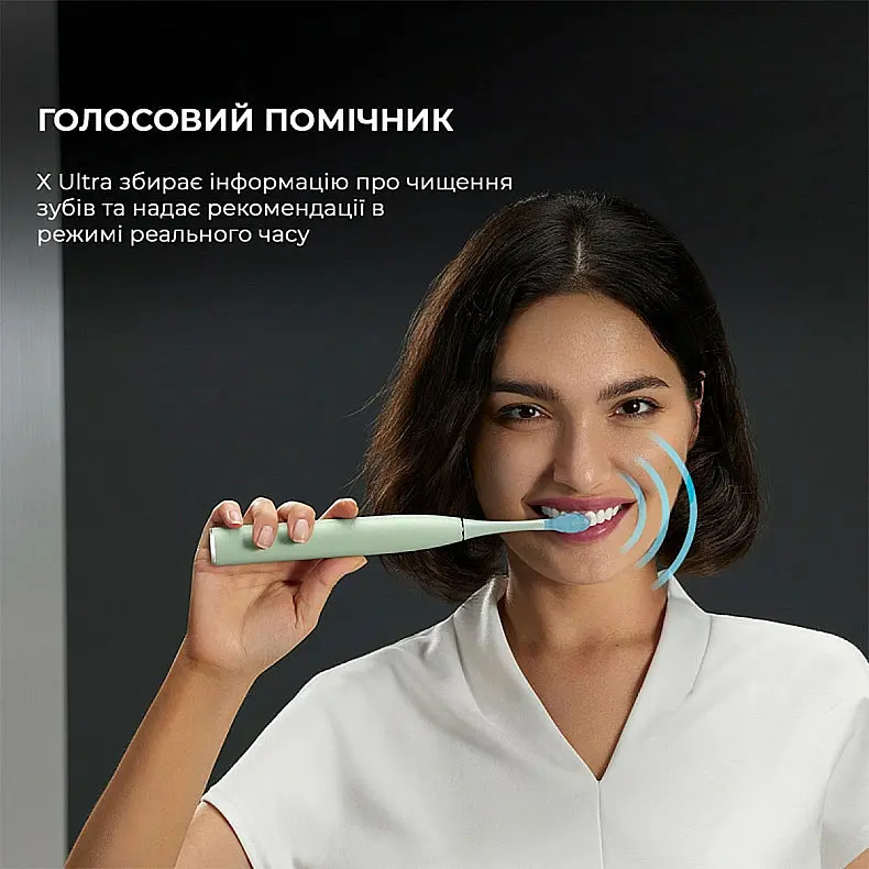 Электрическая зубная щетка Oclean X Ultra Green - фото 8