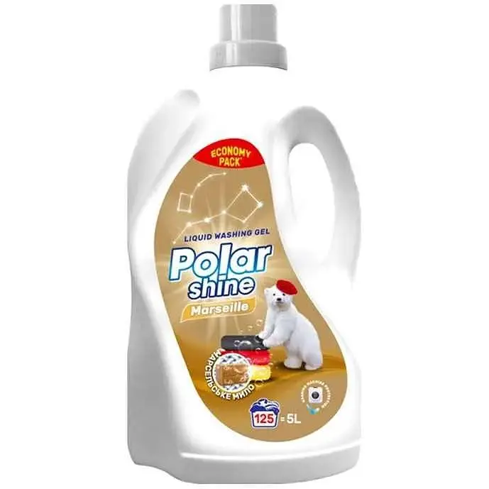 Гель для прання POLAR SHINE 5л Універсал Marseille