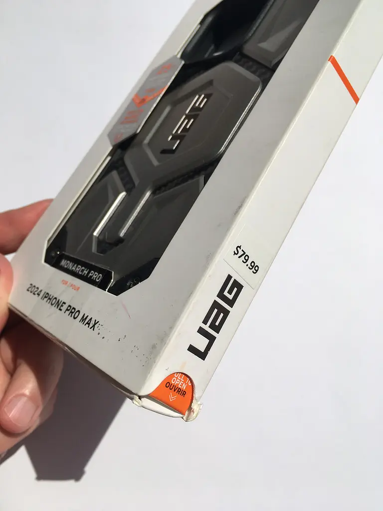 Оригінальний протиударний чохол для iPhone 16 Pro Max UAG Monarch Titanium 114457113636 - фото 7
