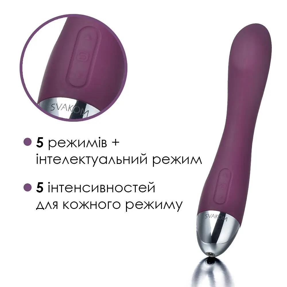 Вібратор для точки G Svakom Amy Violet - фото 3