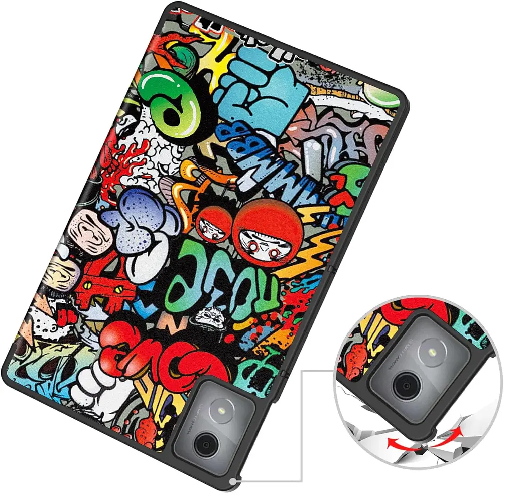 Чохол до планшета BeCover Smart Case Lenovo Tab K11 Plus TB-352F 11.45" Graffiti (711856) - фото 3