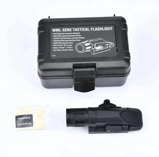 Ліхтар підствольний WML G2 Tactical Scout (Чорний) - фото 5