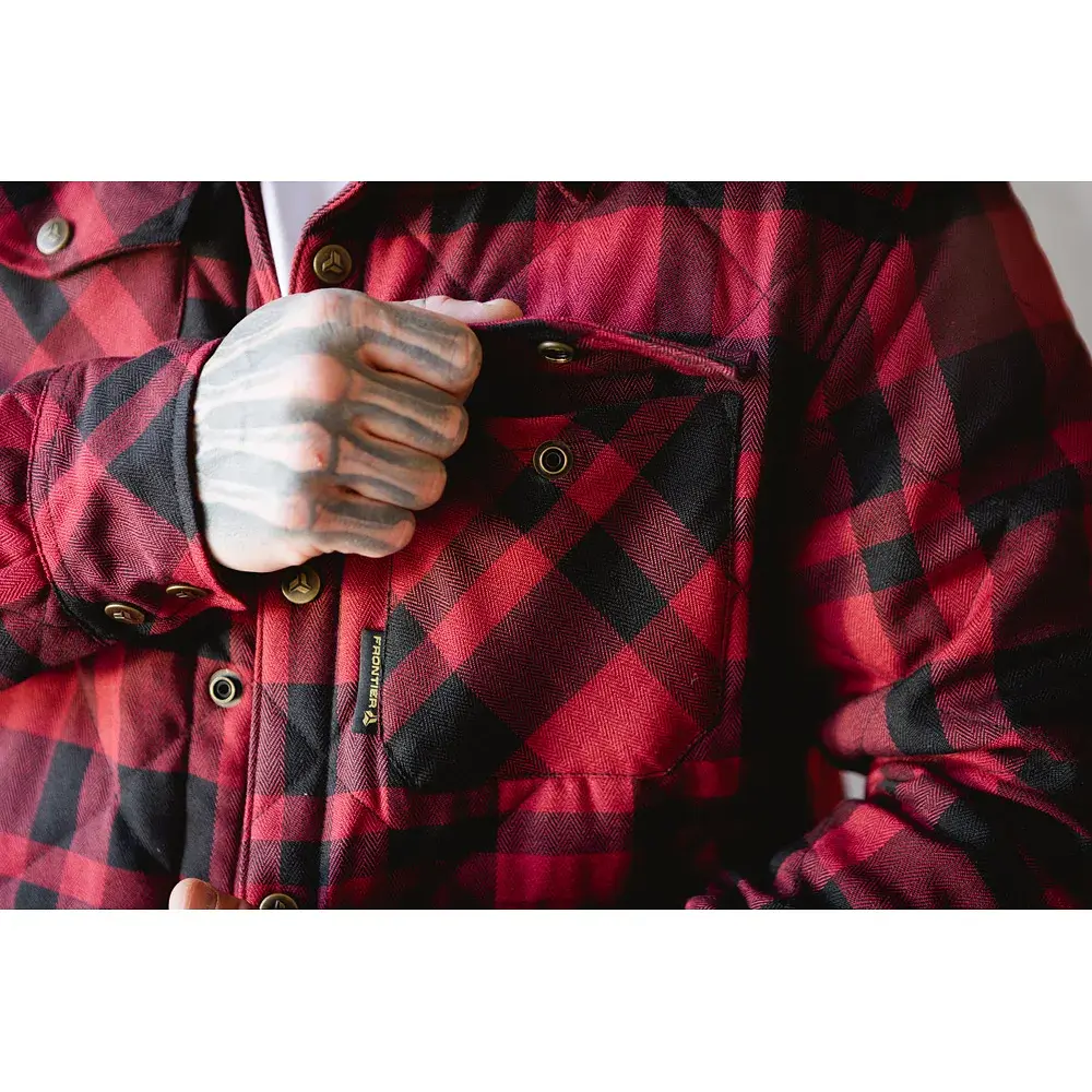 Куртка Frontier Tartan XXL Red - фото 9