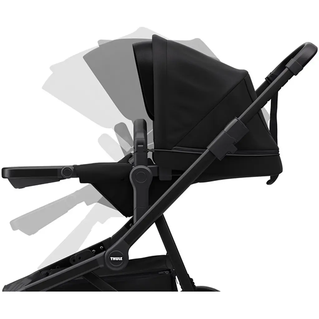 Детская коляска Thule Sleek Black on Black [11000017] [107633] - фото 6