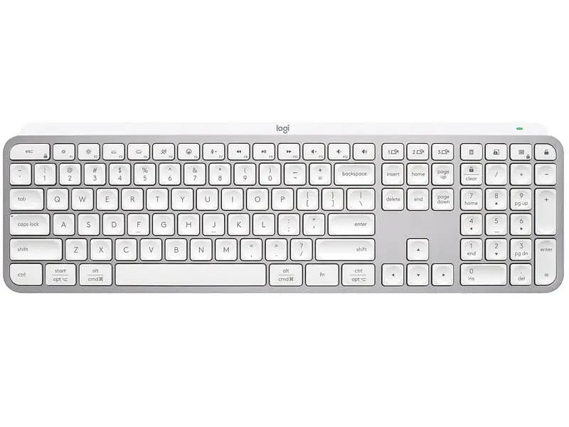 Клавіатура Logitech MX Keys S Pale Grey UA (920-011588)