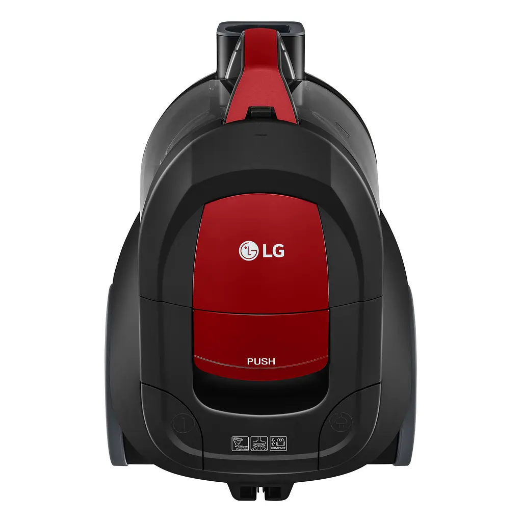 Пылесос контейнерный LG 650 Вт турбо-щетка Pet Brush красный - фото 7