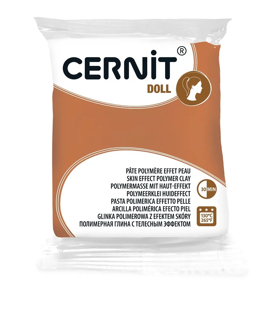 Полімерна глина Cernit Doll Collection, 56 г., Карамель, (CE0950056807C)