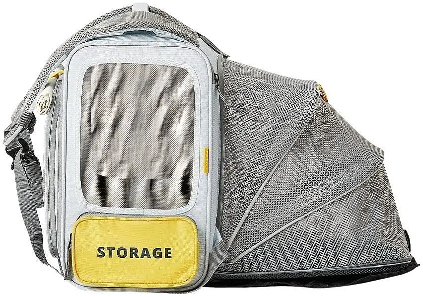 Рюкзак-переноска Petkit Breezy xZone Pet Carrier Grey P7703 (P7703 Grey) - фото 3