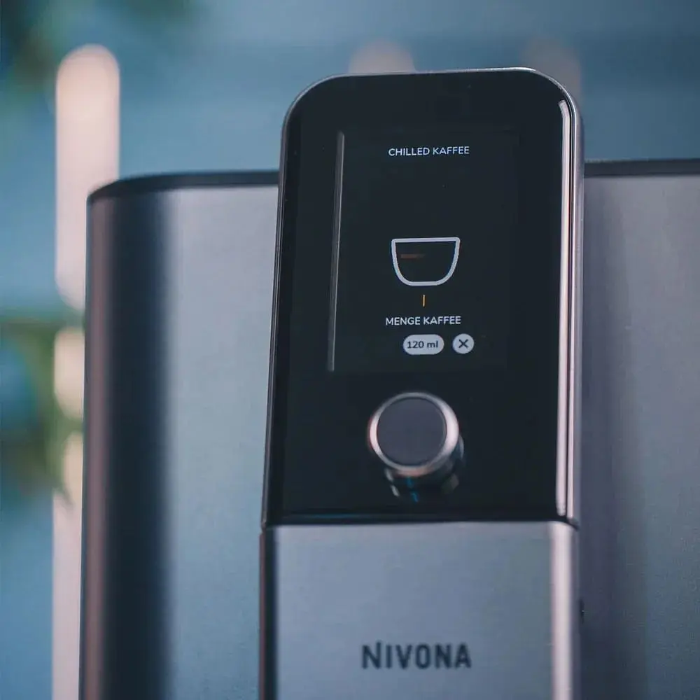 Кофемашина Nivona Nivona CafeRomatica, 1.8 л зерно+молотый жемчужно-голубой - фото 4