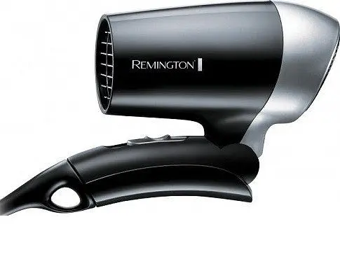 Фен дорожній On The Go, 1400Вт, 2 режими, складна ручка, чорний Remington teh0017426 - фото 4
