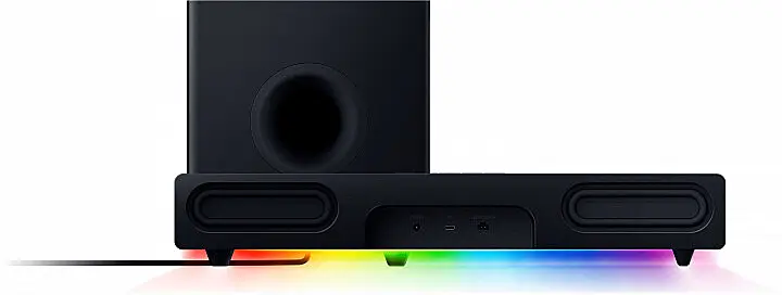 Акустична система Razer Leviathan V2 7.1 USB-A/BT RGB, чорний - фото 8