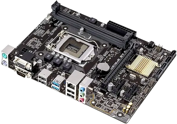 Материнська плата Asus H81M-E R2.0 LGA 1150 (H81M-E R2.0) Б/В - фото 2