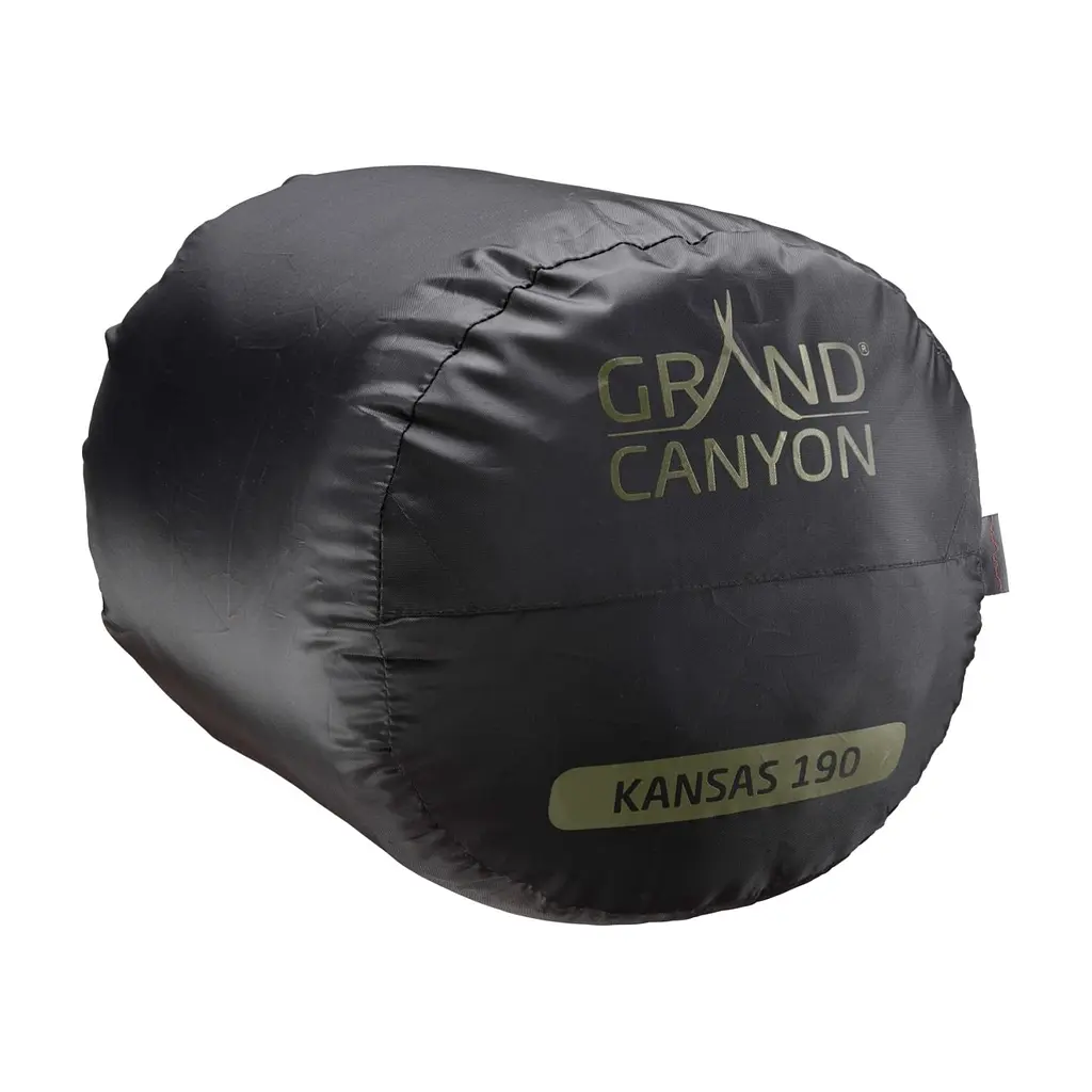 Спальний мішок Grand Canyon Kansas 190 0°C Capulet Olive Left (340019) - фото 9