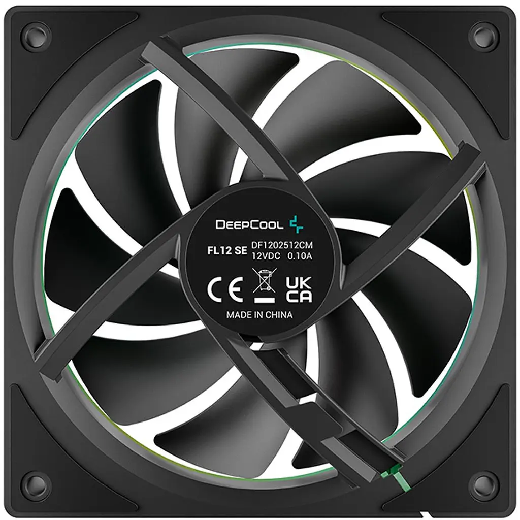 Комплект корпусних вентиляторів Deepcool FL12 SE 3 in 1 Black (R-FL12SE-BKAPN3-G) [168391] - фото 5