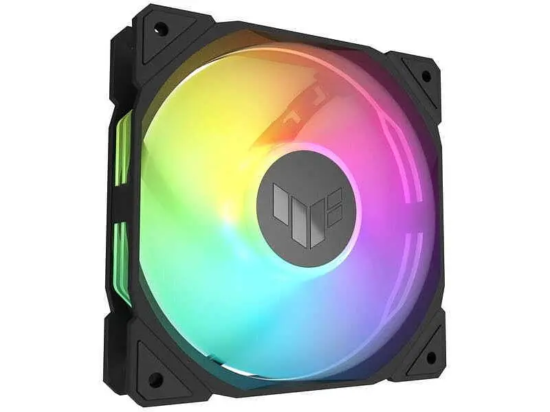 Вентилятор Asus TUF Gaming TR120 ARGB Reverse Black 3-Pack (90DA00D0-B09020) - фото 6