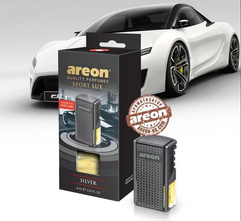 Ароматизатор повітря на обдування Areon Black Silver 8 мл (AC02-02796) - фото 2