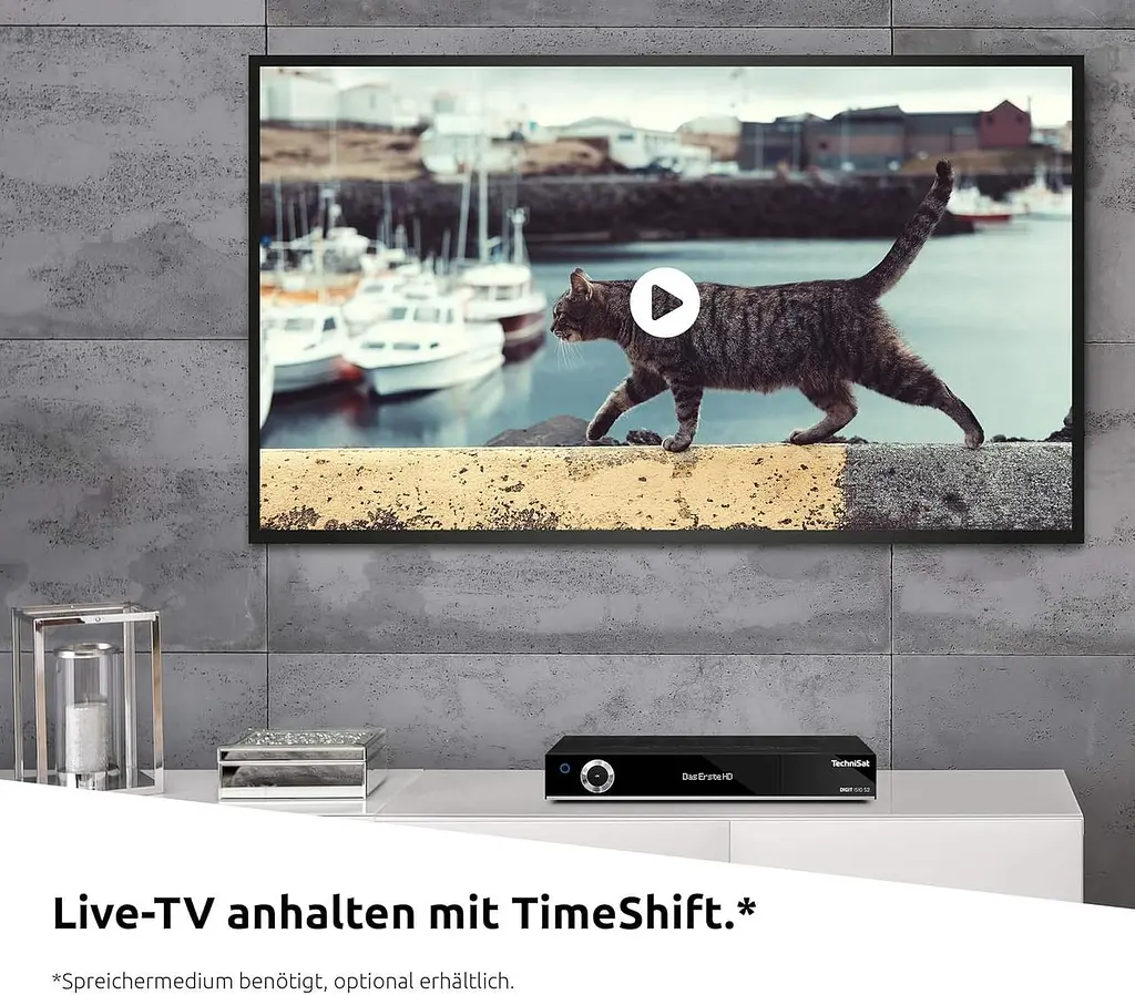 Супутниковий приймач TechniSat DIGIT ISIO S2 HD з подвійним тюнером HDTV, DVB-S2, функція запису PVR через USB або в мережі - фото 8