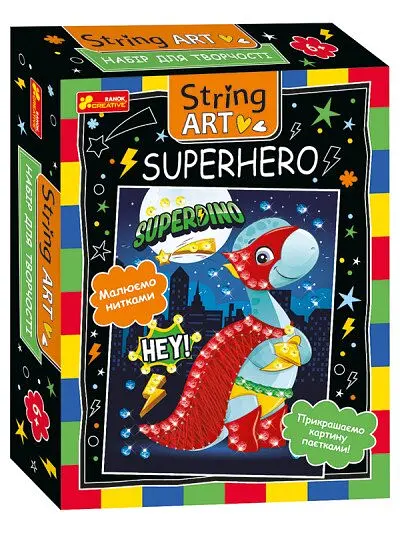 Набір для творчості. String ART. Superhero 10100522У (4823076149864) shop (4823076149864)