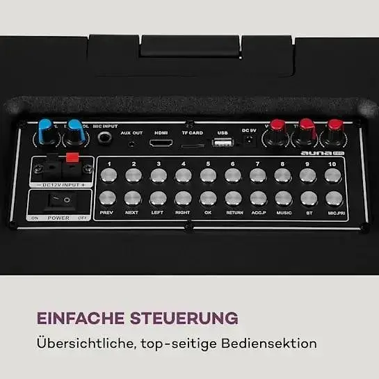 Караоке система Auna Pro Spin 8 (10040306) - фото 6