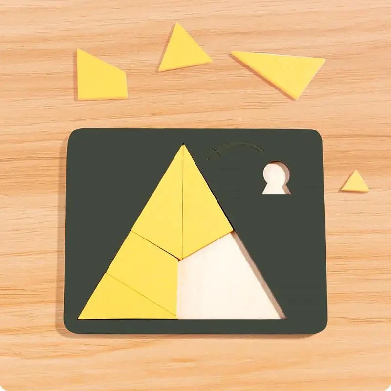 Детская интерактивная головоломка Ummi Wooden Puzzle Random Application - фото 8