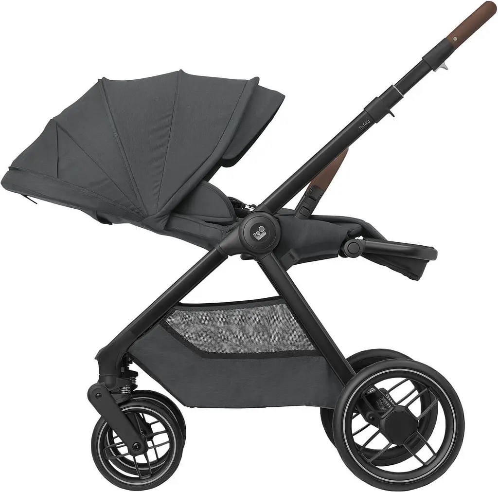 Коляска 2 в 1 універсальна Maxi-Cosi Oxford+ Twillic Graphite (1978204110) - фото 6