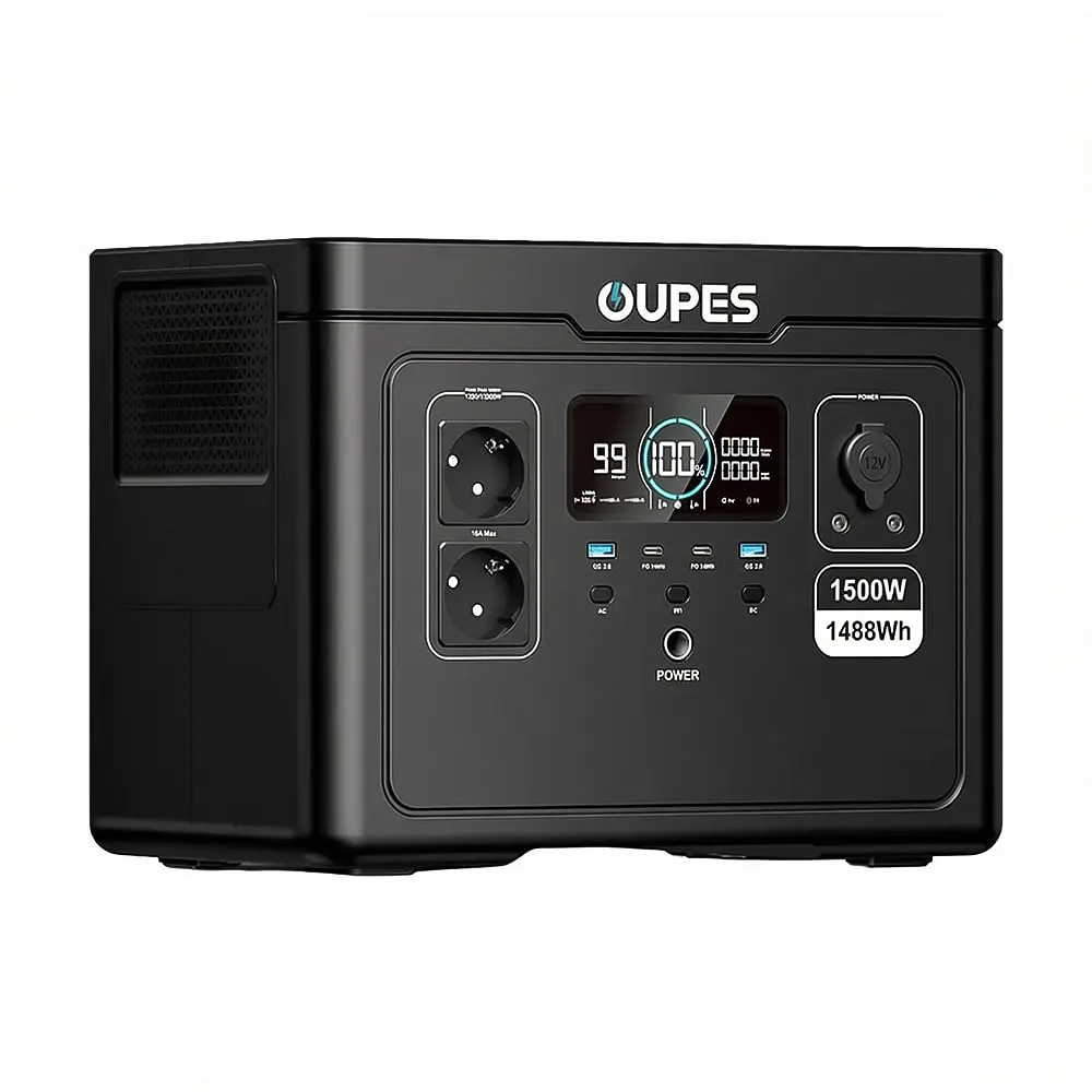 Портативна зарядна станція OUPES S015 (Exodus) 1500W 1488Wh LiFePO4 (42-00309) - фото 3