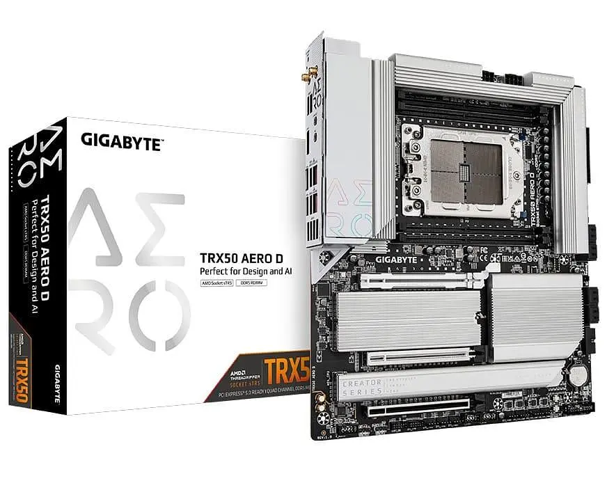 Материнська плата GIGABYTE TRX50 AERO D (TRX50 AERO D) (Socket TR5, AMD TRX50, E-ATX) - фото 4