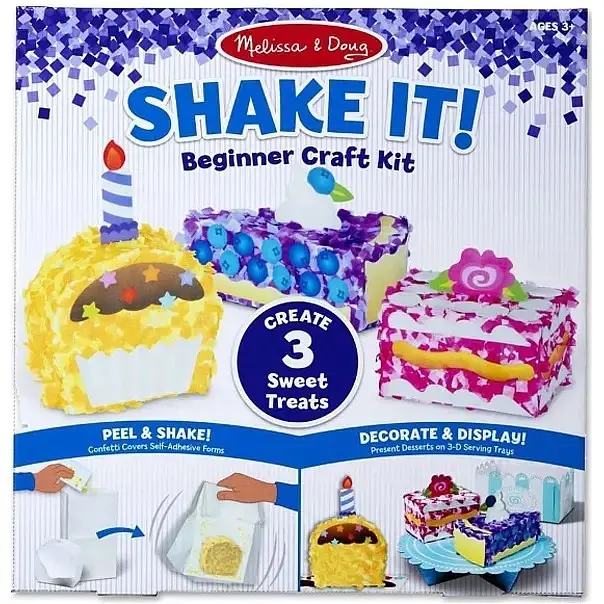 Набір для творчості Melissa & Doug Вироби з конфетті Святкові десерти (MD30185)