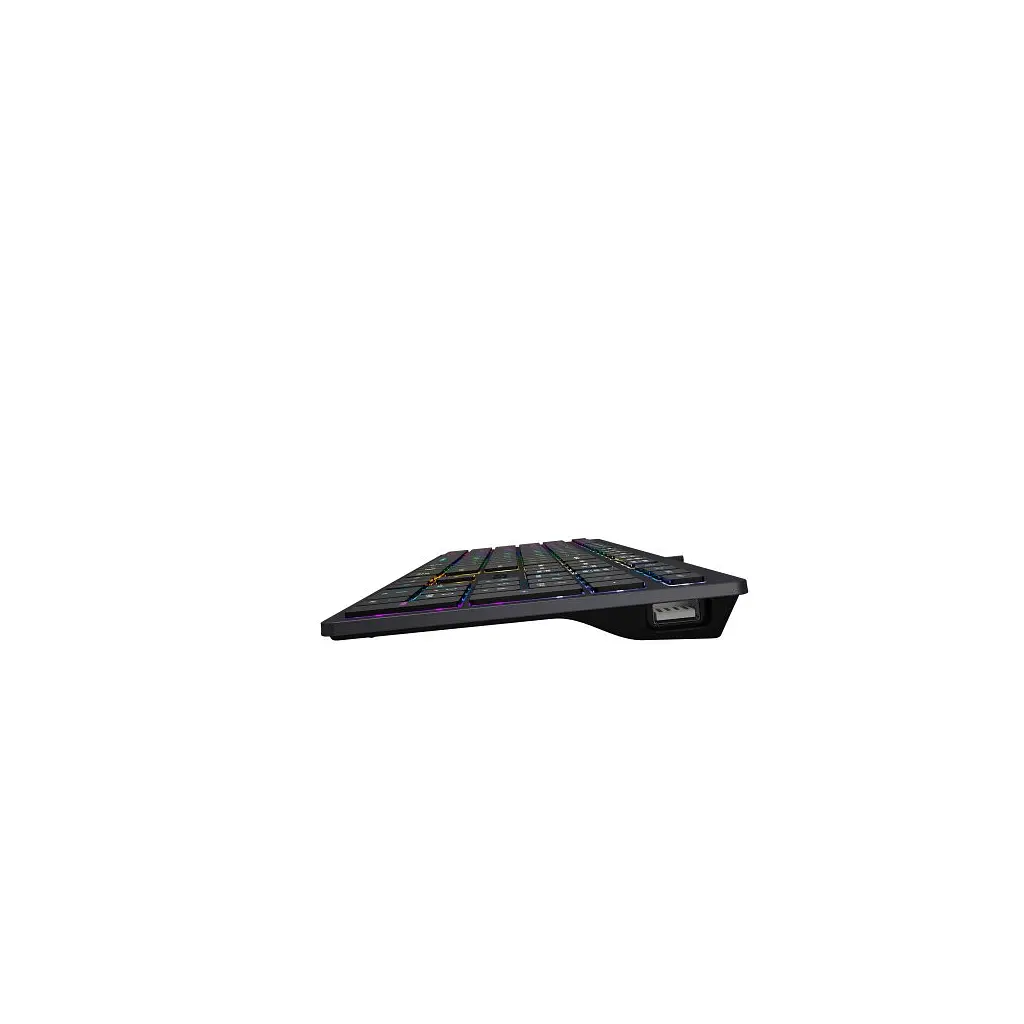 Клавіатура A4Tech FX60H USB Grey Neon backlit - фото 5