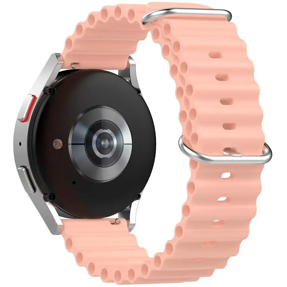 Універсальний ремінець для смарт-годинників Ocean Band 22mm Vintage Rose [84725] - фото 3