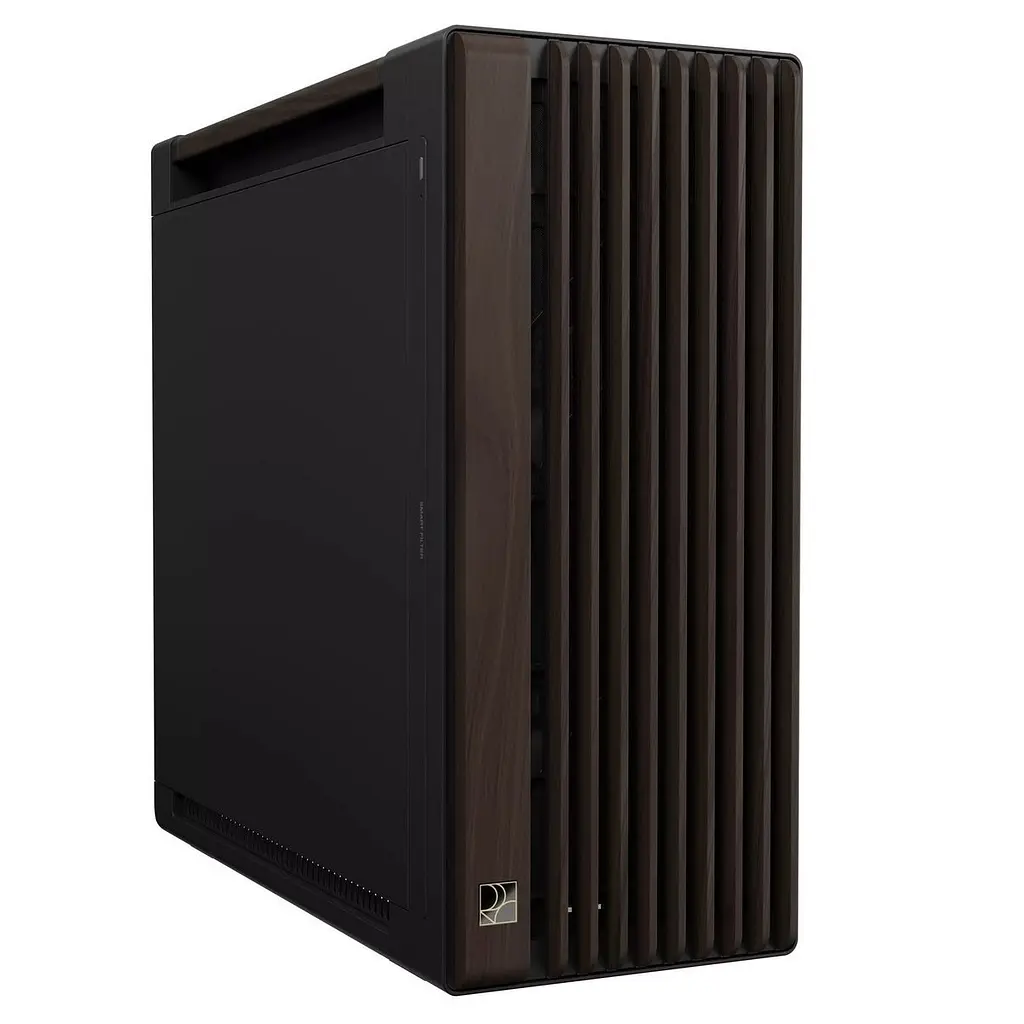 Корпус Asus ProArt PA602 Walnut Wood Metal Panel Modern Black (90DC00J0-B09040) - фото 3