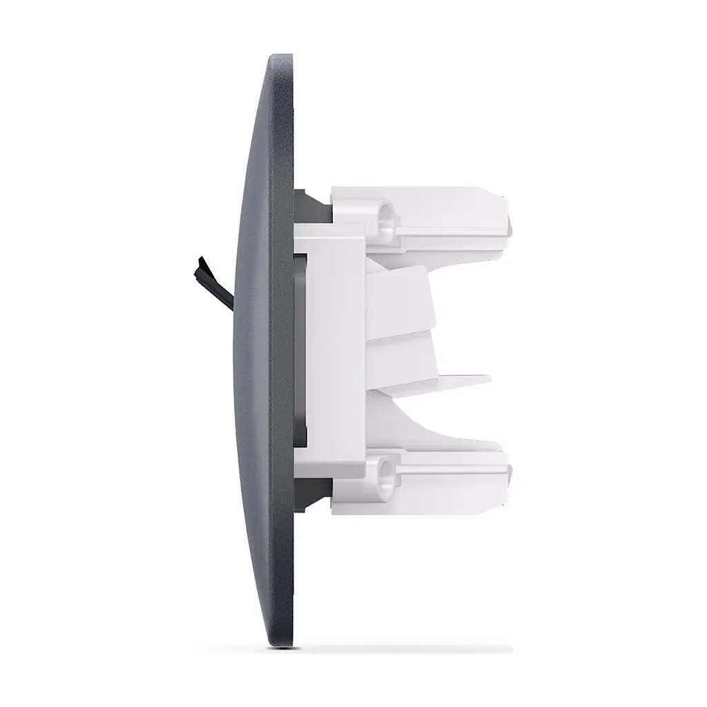 Комп'ютерна розетка Videx BINERA CAT6 одинарна черн (VF-BNSK1PC6-BG) - фото 3