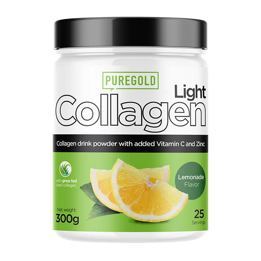 Колаген з Вітаміном С та Цинком Collagen LIGHT - 300 г Лимонад