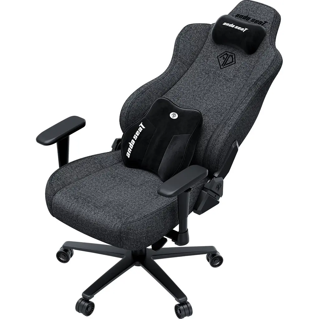 Геймерське крісло Anda Seat Novis Plus XL тканинне темно-сіре (AD23YC-XL-01-GB-F-G04) [167630] - фото 7