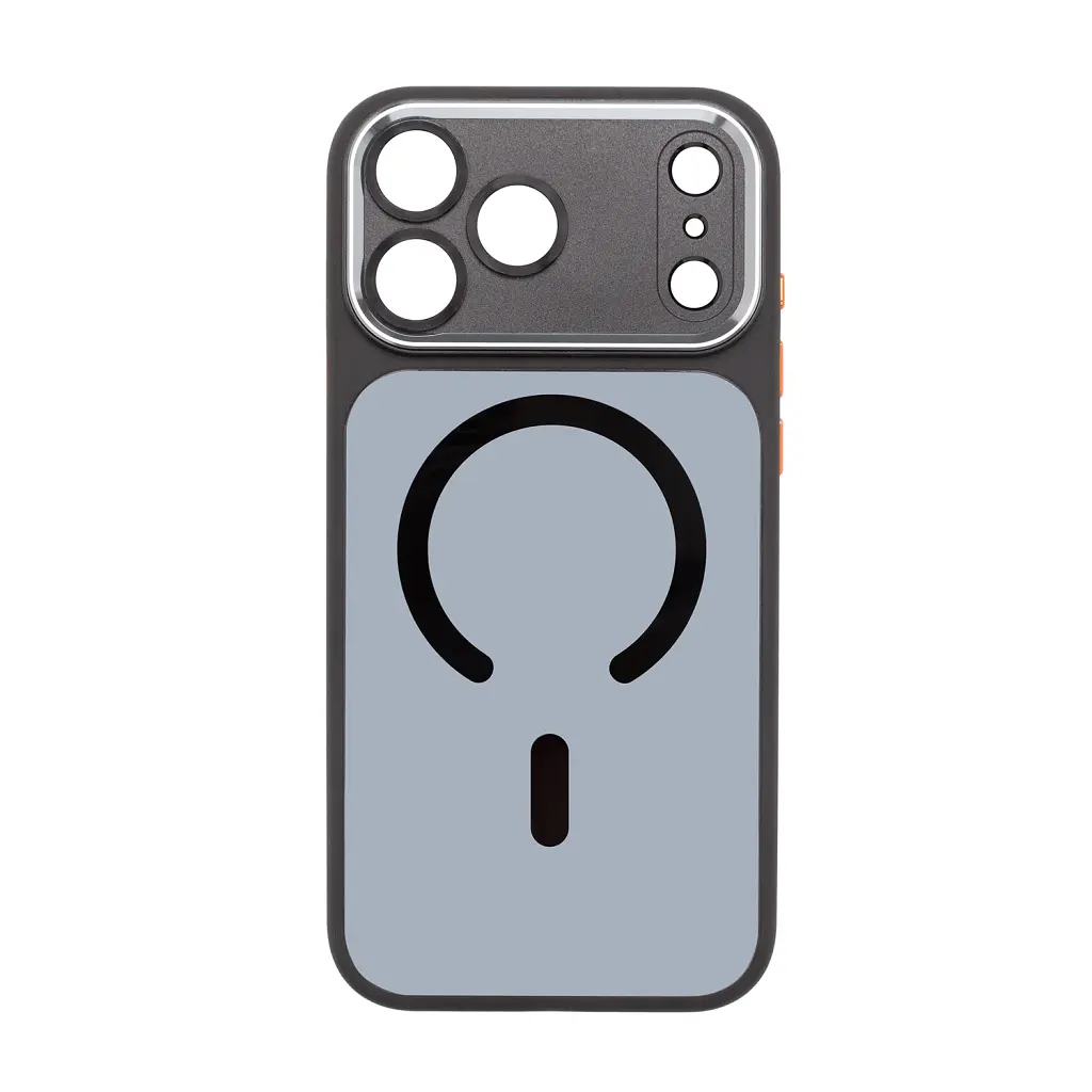 Чохол ArmorStandart Unit-C MagCase SE для Apple iPhone 17 Pro Max Black Orange