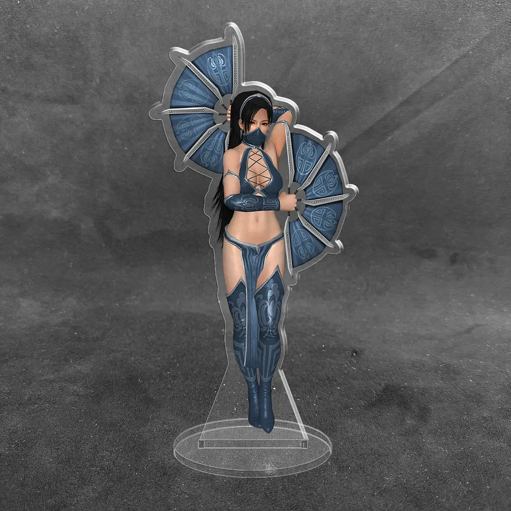 Акрилова колекційна фігурка Мортал комбат Mortal Kombat Китана 15 см